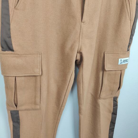 Octobers Very Own OVO Cargo Pants Mens 40 Brown Cool Blend Drake Rap Hip Hop Owl - Picture 4 of 12